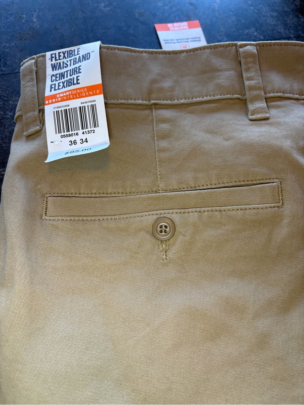 Dockers Men's Khaki/Tan Classic Chino Pants - Picture 3 of 9